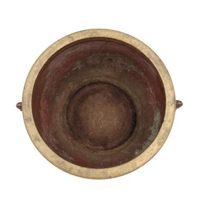 Japanese Mixed Metal Hibachi circa 1900