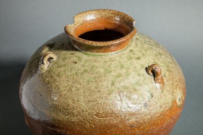 Japanese Muromachi 1336 1573 Tamba Jar