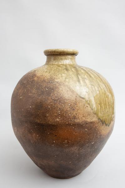 Japanese Shigaraki Grain Storage Jar