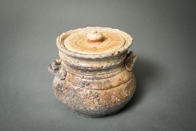 Japanese Shigaraki Mizusashi