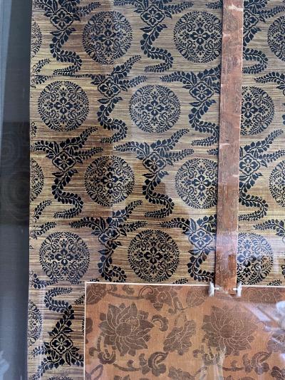 Japanese Silk Suijaku Scroll Nyorai Kojin with Mixed Buddhism and Shinto Deities