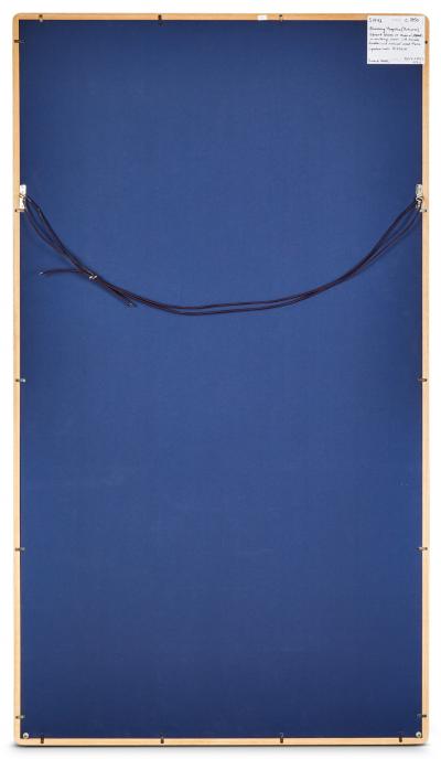 Japanese Single Panel Screen Blooming Magnolia Mokuren 