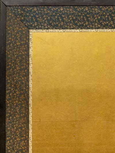 Japanese Six Panel Screen A Garden For All Seasons