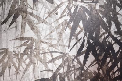 Japanese Six Panel Screen Bamboo Forest in Kyoto