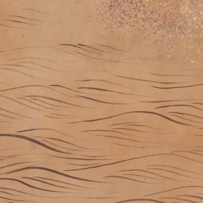 Japanese Six Panel Screen Battle of Uji Bridge Left Screen 