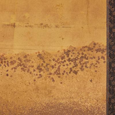 Japanese Six Panel Screen Battle of Uji Bridge Right Screen 