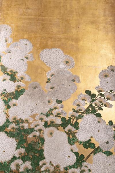 Japanese Six Panel Screen By Garden s Edge
