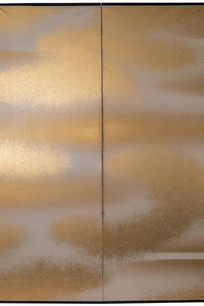 Japanese Six Panel Screen Clouds of Golden Mist