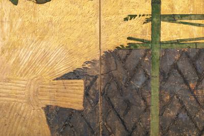 Japanese Six Panel Screen Golden Harvest