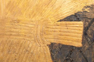 Japanese Six Panel Screen Golden Harvest