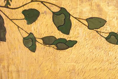 Japanese Six Panel Screen Golden Harvest