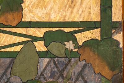 Japanese Six Panel Screen Golden Harvest
