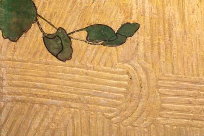 Japanese Six Panel Screen Golden Harvest