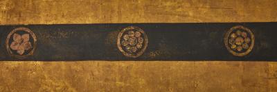 Japanese Six Panel Screen Imperial Cart Gosho guruma 