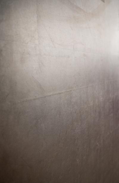 Japanese Six Panel Screen Plain Silver Leaf on Paper