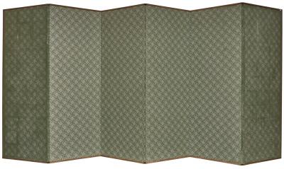 Japanese Six Panel Screen Resting Under Willow