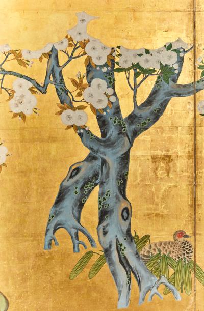 Japanese Six Panel Screen Spectacular Sun Rise