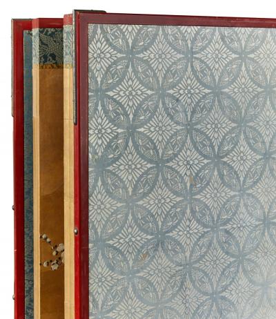 Japanese Six Panel Screen Springtime Cherry