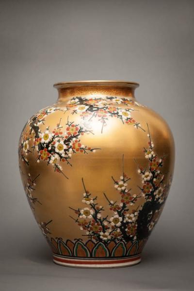 Japanese Studio Earthenware Vase