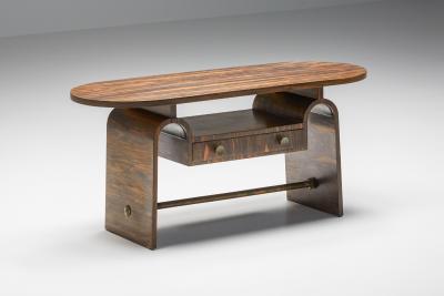 Japanese Style Rosewood Side Table 1950s