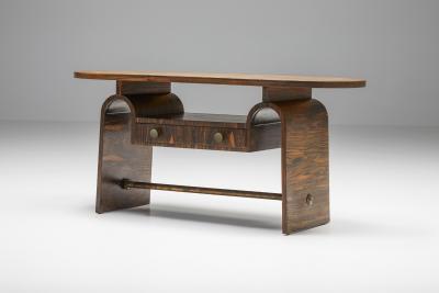 Japanese Style Rosewood Side Table 1950s