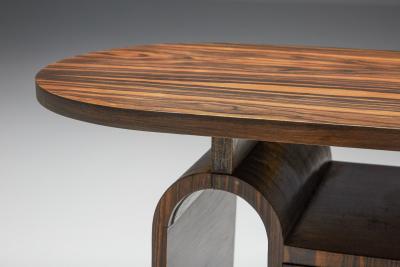 Japanese Style Rosewood Side Table 1950s