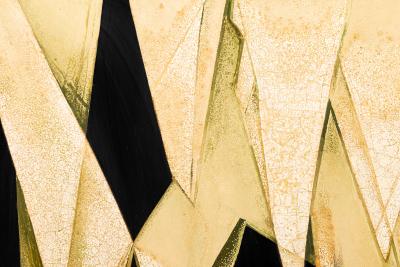 Japanese Two Panel Screen Abstract Design