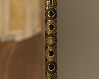 Japanese Two Panel Screen Bay Stallion in Stable