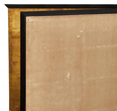 Japanese Two Panel Screen Farm House