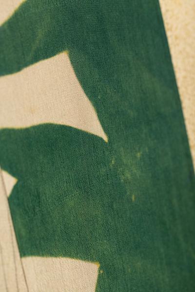 Japanese Two Panel Screen Late 19th Century Kimono Mounted on Early 20th