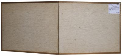 Japanese Two Panel Screen Pine Grove