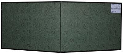 Japanese Two Panel Screen Plovers Over Waves