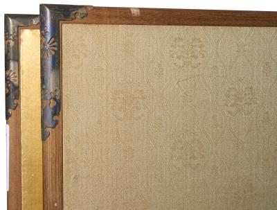 Japanese Two Panel Screen Whimsical Dragon