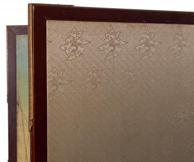 Japanese Two Panel Screen Woodland Dream