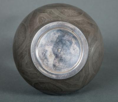 Japanese Vase in Pure Silver
