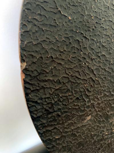 Japanese lacquered Samurai Jingasa Hat Edo Period