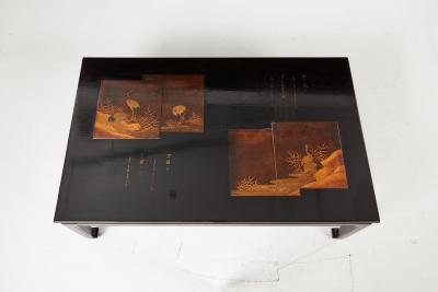Japanned Lacquered Coffee Table
