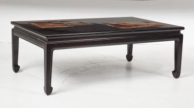Japanned Lacquered Coffee Table