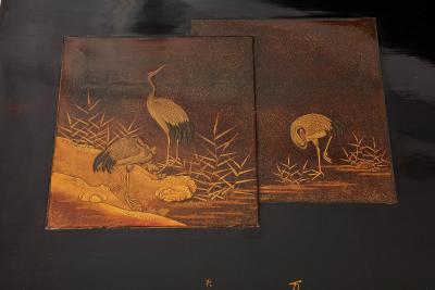 Japanned Lacquered Coffee Table