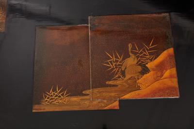 Japanned Lacquered Coffee Table