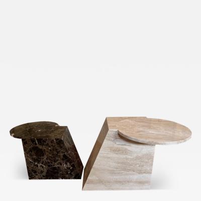 Jason Mizrahi Marble V Tables