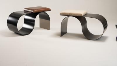 Jason Mizrahi Sia Stool Side Table