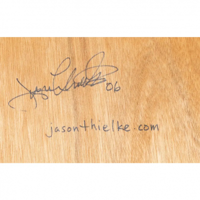 Jason Thielke Huge Modern Jason Thielke Mixed Media Portrait Painting