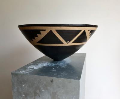 Jason Wason Jason Wason Resist Decorated Stoneware Bowl