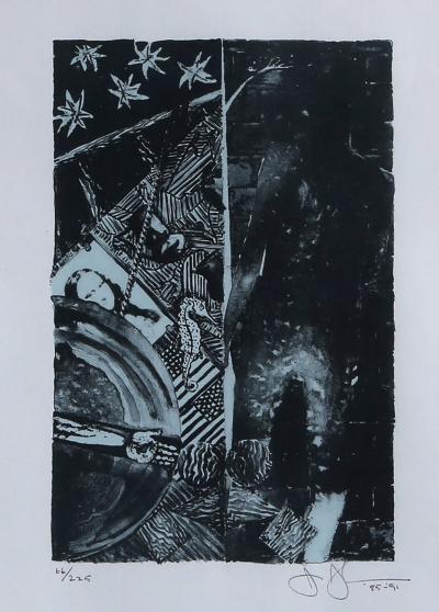Jasper Johns Summer Blue