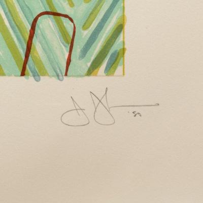 Jasper Johns Usuyuki 1980