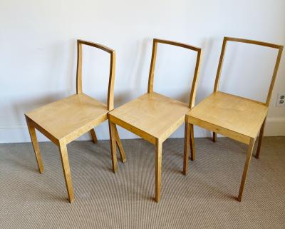Jasper Morrison SET OF SIX JASPER MORRISON PLYWOOD CHAIRS