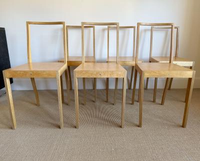 Jasper Morrison SET OF SIX JASPER MORRISON PLYWOOD CHAIRS