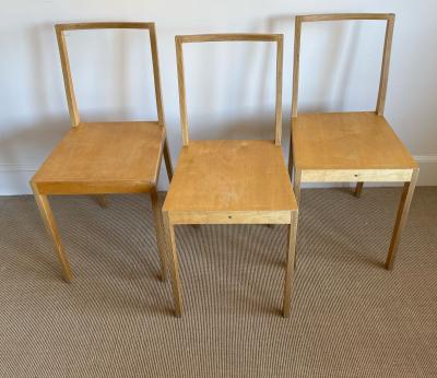 Jasper Morrison SET OF SIX JASPER MORRISON PLYWOOD CHAIRS
