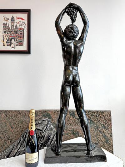 Jaume Otero Art Deco Erotic Male Nude Bronze Sculpture Gay Interest